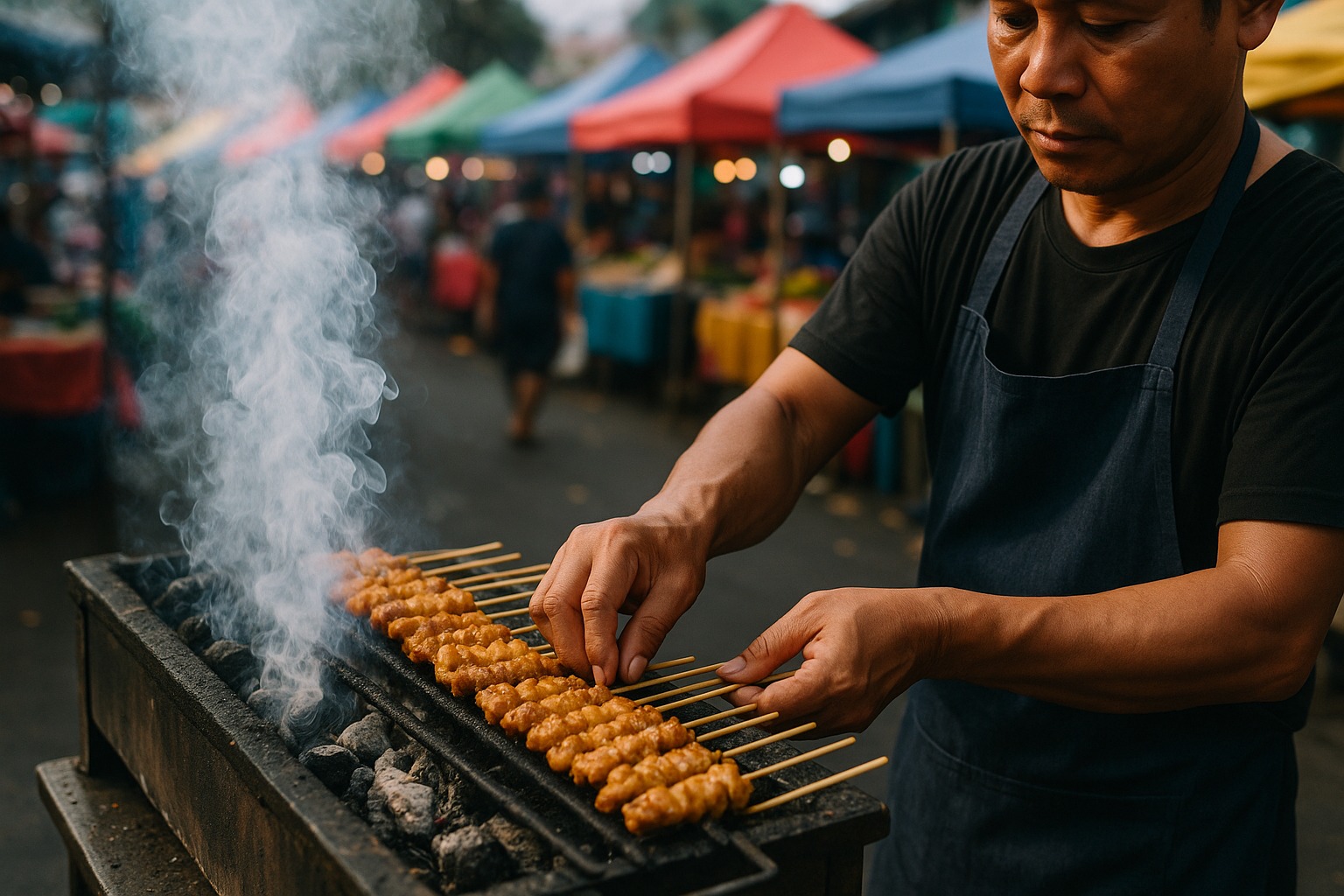 Ем, где жарят — гастротур по уличной еде Азии, от Бангкока до Хошимина
