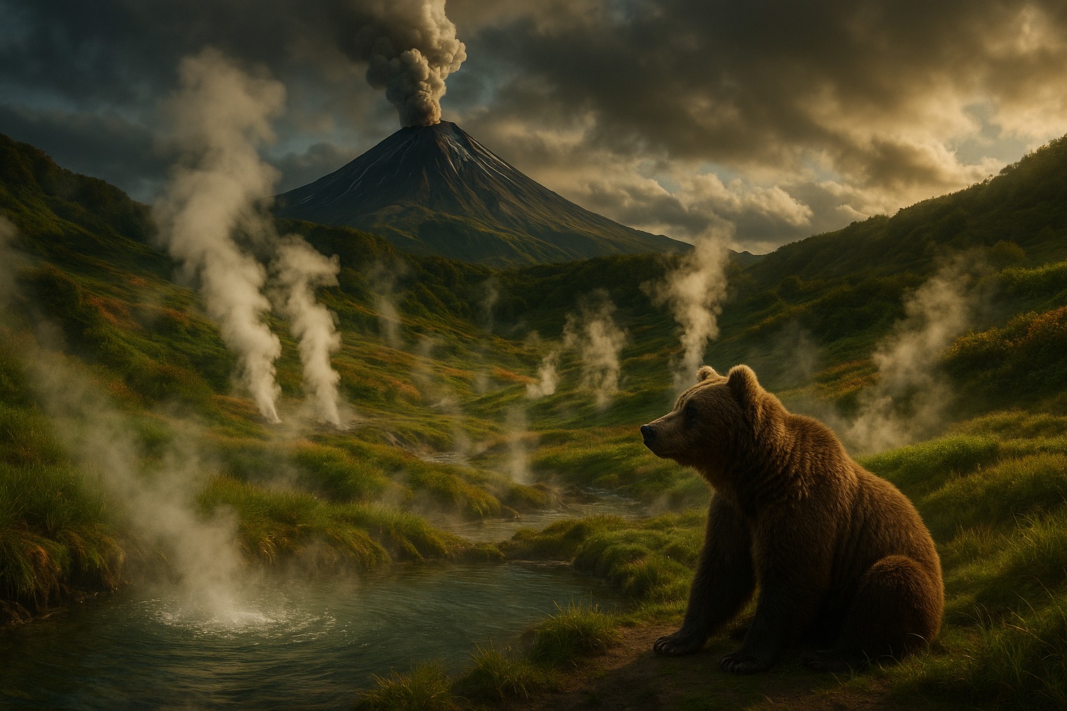 Камчатка для смелых: маршрут по дикой земле вулканов, медведей и горячих источников